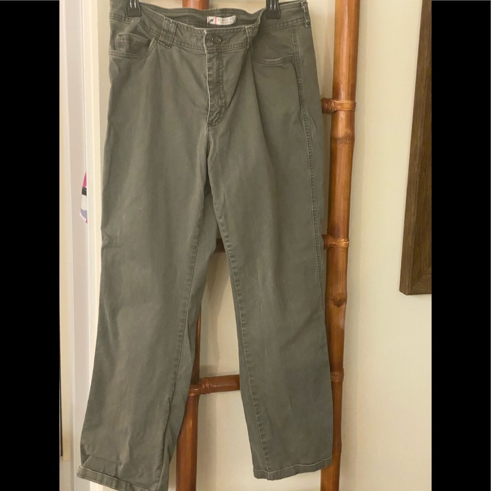LEE CLASSIC FIT STRAIGHT LEG COTTON SZ 14 PANTS